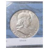 1963-D US FRANKLIN HALF DOLLAR IN CASE