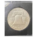 1963-D US FRANKLIN HALF DOLLAR IN CASE