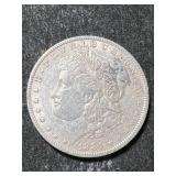 1884-O US MORGAN SILVER DOLLAR