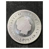 2017 AUSTRALIAN KANGAROO 1 TROY OZ .9999 FINE SILVER