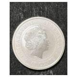 2014 AUSTRALIAN SHARK HALF TROY OZ .9999 FINE SILVER