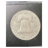 1962-D US FRANKLIN HALF DOLLAR IN CASE