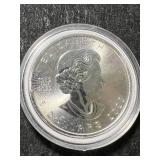 2023 CANADIAN MAPLE LEAF 1 TROY OZ .9999 FINE SILVER IN AIRTITE