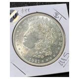 1921 US MORGAN SILVER DOLLAR BU