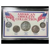 AMERICAN OBSOLETE COLLECTION 5 COIN SET