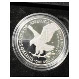 2023 PROOF AMERICAN SILVER EAGLE IN ORIGINAL MINT BOX