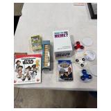 Games, Fidget Spinners & Coloring Book Lot