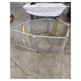 Hexagonal Plastic Playpen with Gates