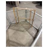 Hexagonal Plastic Playpen with Gates