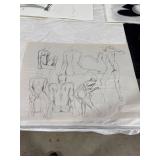 Collection of Seven Artworks