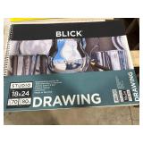 Art Drawing & Newsprint Set with Case