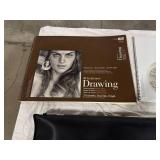 Art Drawing & Newsprint Set with Case