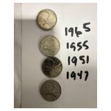 Canadian 25-Cent Coin Lot