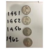 Canadian Silver Quarter Collection