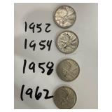 Canadian 25-Cent Coin Lot