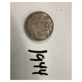 1944 Canadian 50-Cent Coin