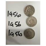 1956 Honduras 10 Centavo Coins