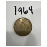 1964 Philippine Fifty Centavos