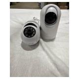 Lot of 2 Indoor Security Cameras