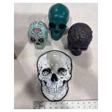 Assorted Decorative Skull Collection