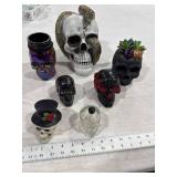 Decorative Skull Collection (7 items)