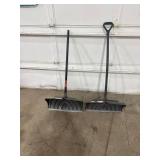 Pair of Snow Shovels