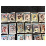 Large Lot Of Optic Donruss Rookies Nfl Cards