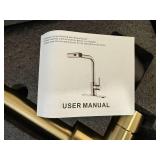 Sanitary Ware Brushed Gold Basin Faucet