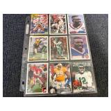 Page Of 18 Nfl Football Cards