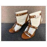 Coach Isabel Semi Matte Calf Saddle - Size 10M