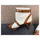 Coach Isabel Semi Matte Calf Saddle - Size 10M