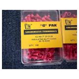 5 X 100Ct Packs Of Solderless Terminals