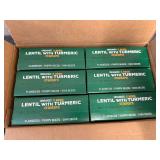 6 Boxes Of Lentil With Tumeric Crackers