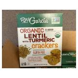 6 Boxes Of Lentil With Tumeric Crackers