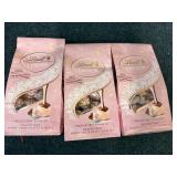 3 Bags Of Lindt Lindor Neopolitan Truffles