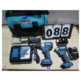 Makita Cordless 2 Piece Driver/Drill Kit