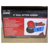 Iron Horse 6" Dual Action Pneumatic Sander