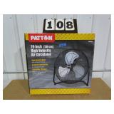 Patlon 20" High Velocity Fan