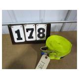 Wood Tuff Tow Winch Strap - 30 ft - Flat Hook