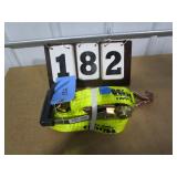 Wood Tuff Tow Ratchet Tie down - J Hooks