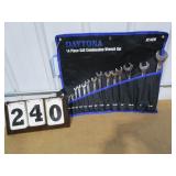 Daytona 14 pc SAE Combination Wrench Set