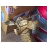 24" Moose theme Metal Décor