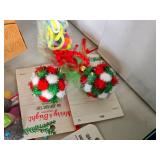 Lot of  Cat Toys - Erraticat Interactive, Chicken Lighted, Balls, Yarn, Brush (in original packaging)