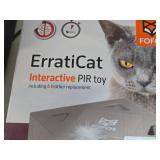 Lot of  Cat Toys - Erraticat Interactive, Chicken Lighted, Balls, Yarn, Brush (in original packaging)