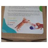 Lot of  Cat Toys - Erraticat Interactive, Chicken Lighted, Balls, Yarn, Brush (in original packaging)