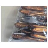 Lot of (1 Bag) Flatware - Forks, Spoons