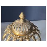 Metal / Glass Apothecary Bubble Jar