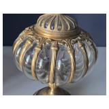 Metal / Glass Apothecary Bubble Jar