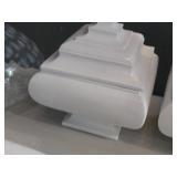 Lot of (2) Finial Box with Lid 8" x 8" x 10"