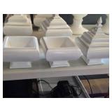 Lot of (3) Finial Box 8" x 8" x 10"